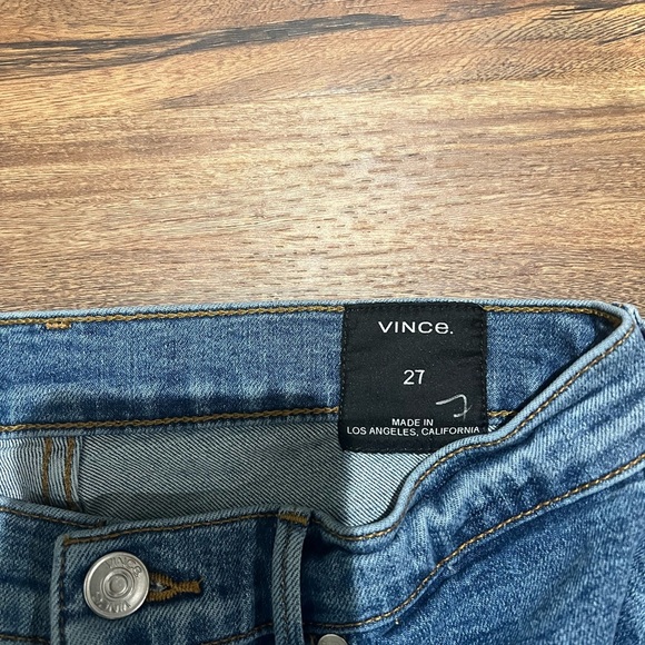 Vince Women's Skinny Jeans in Classic Blue - Picture 2 of 4